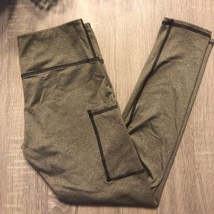 Army Green Salty Honey Capris